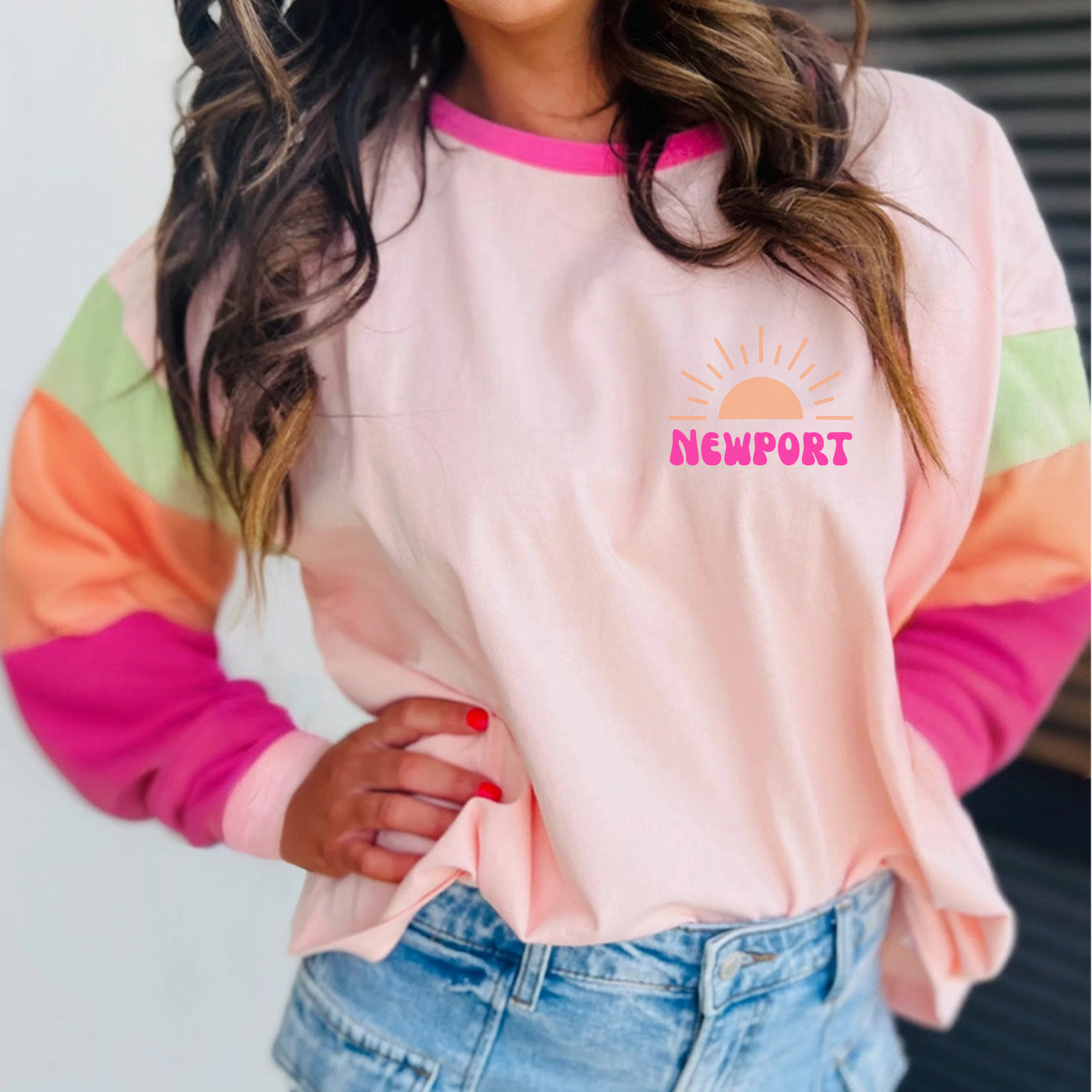 Meet Me At The Beach Long Sleeve