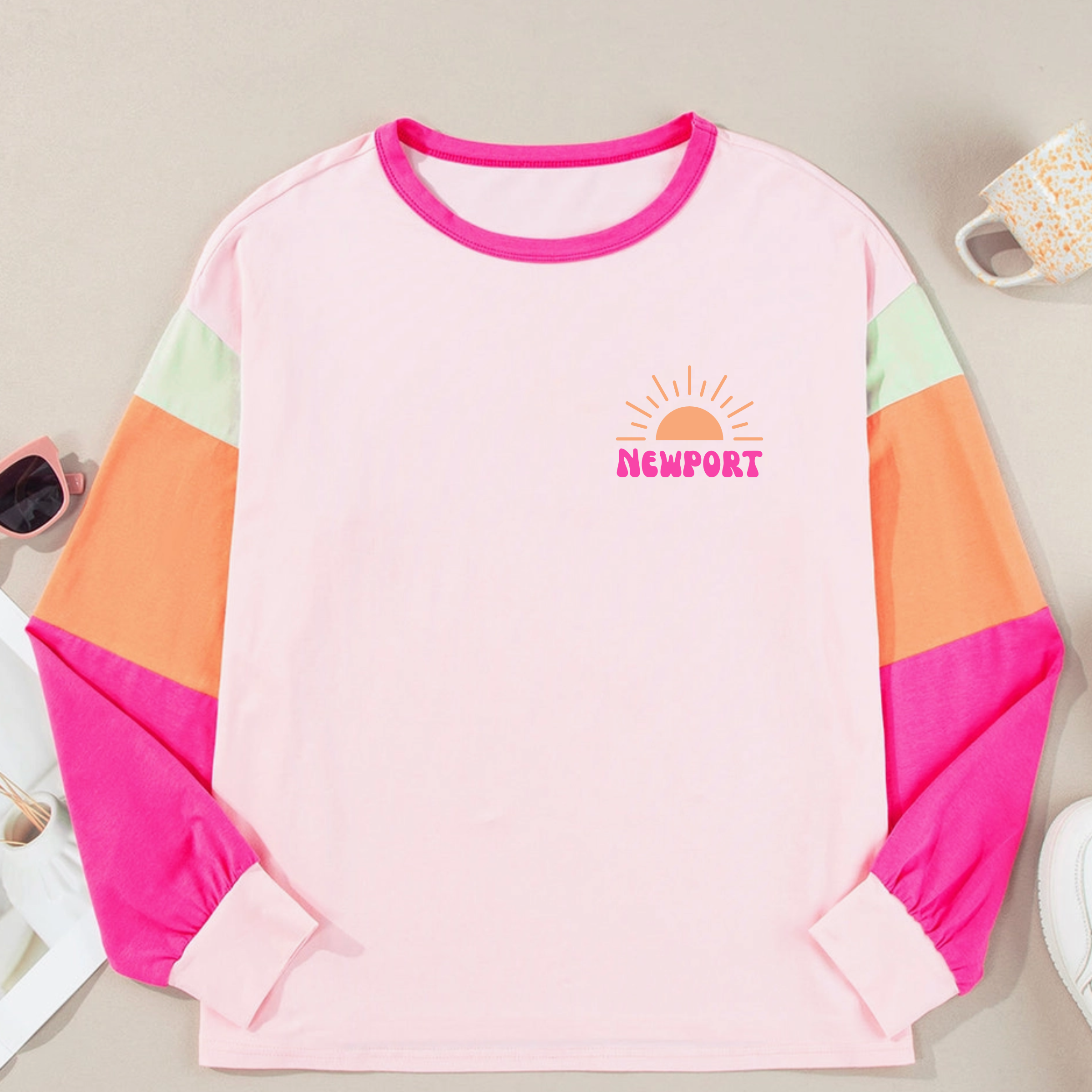 Meet Me At The Beach Long Sleeve