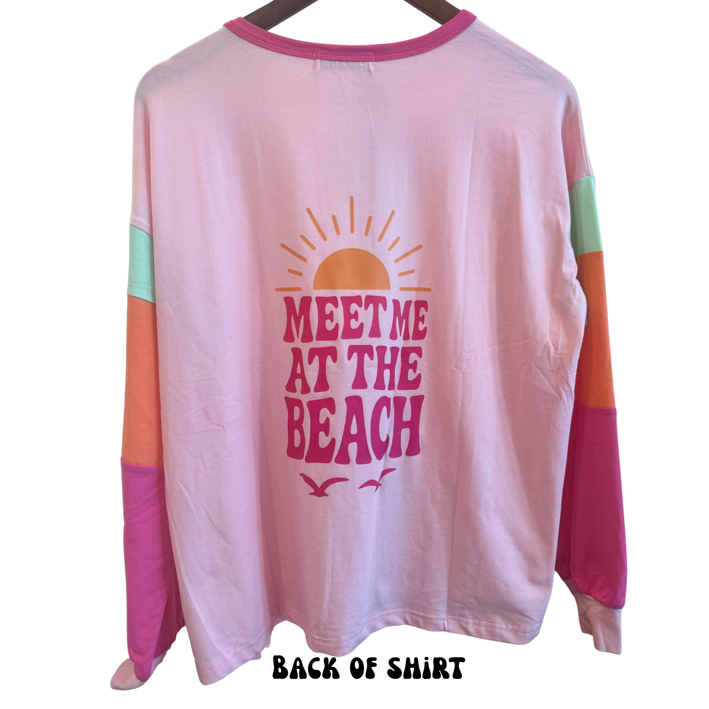 Meet Me At The Beach Long Sleeve