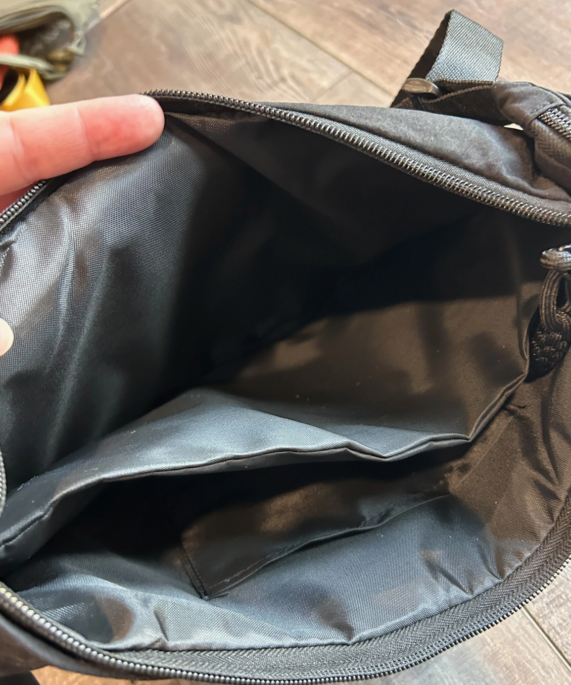 3 Pocket Crossbody Crescent Bag