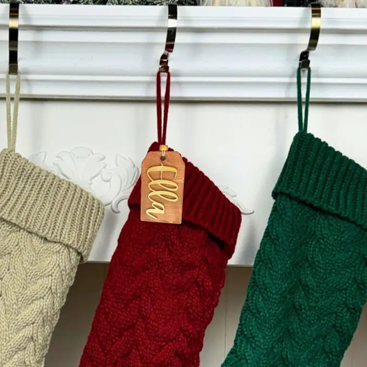Custom Stocking Tags